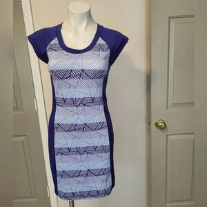 Title Nine Gidget 2.0 Geometric Print Casual Outdoors Minimalist Dress(XS)